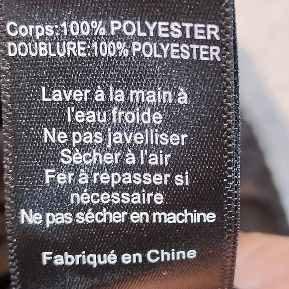 Lush NWT Ruched  Front Long Sleeve Mesh Dress in Black Size Small - Picture 11 of 14